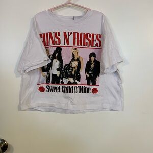 Zara White Graphic Kids T-Shirt